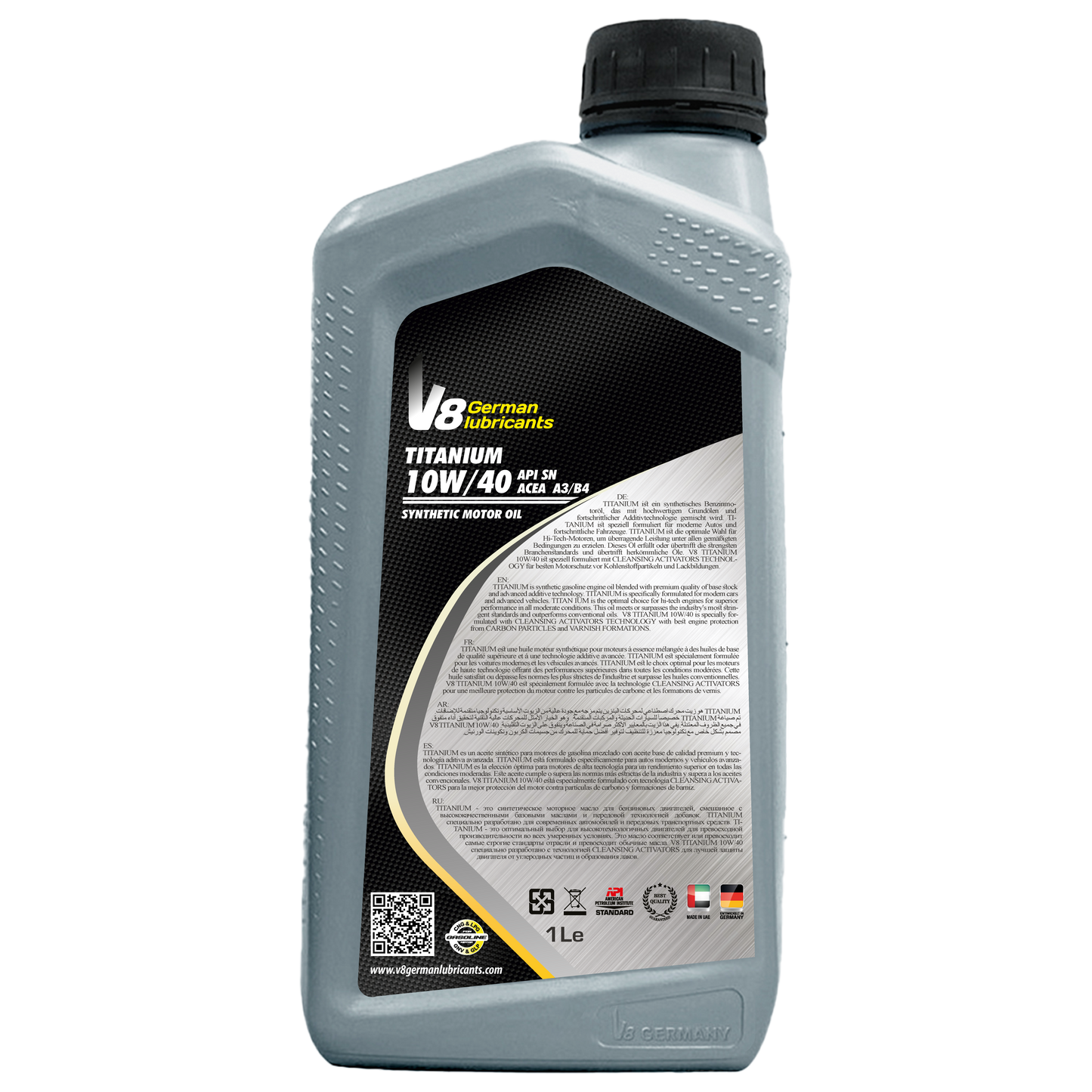 Titanium 10W-40 – Synthetic Motor Oil