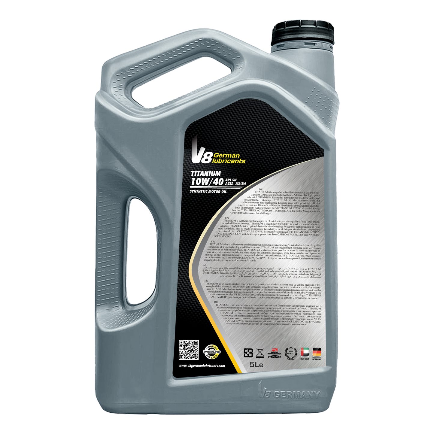 Titanium 10W-40 – Synthetic Motor Oil